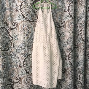 BRAND NEW ANNIE GRIFFIN WHITE SUN DRESS SIZE  6
